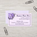 Search for hydrangeas business cards Customer