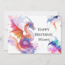 Search for boho birthday cards Magical