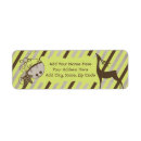 Search for diagonal return address labels Stripes