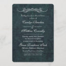 Search for damask rehearsal dinner invitations Blue