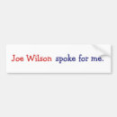 Search for wilson bumper stickers Joe