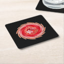 Search for black wolf coasters Full moon