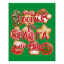 Search for christmas cookies posters Santa