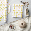 Search for christianity cross wrapping paper Gold