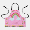 Search for kids rainbow aprons Pink