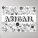 Search for abigail posters Black and white