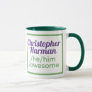 Search for identify mugs Pronouns