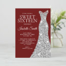 Search for maroon birthday invitations Sparkle