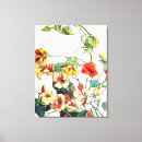 Search for summer flowers canvas prints Retro