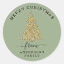Search for green sparkle stickers Christmas tree