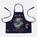 Search for religious kids aprons Cross