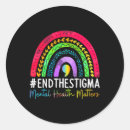 Search for end of the rainbow stickers Mental disorder