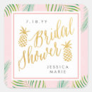 Search for pineapple bridal shower stickers Luau