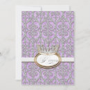 Search for lavender princess baby shower invitations Silver