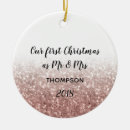 Search for rose gold christmas decor Glitter