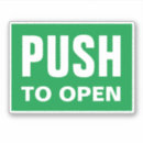 Search for entry stickers Entrance