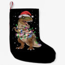 Search for t rex christmas stockings Funny