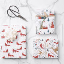 Search for winter forest wrapping paper Deer