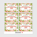 Search for strawberry jam jar stickers Homemade