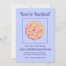 Search for 70s disco birthday invitations Colourful