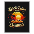 Search for croissants posters French