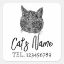 Search for cat portrait stickers Head