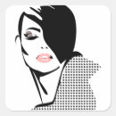 Search for modern portrait stickers For her