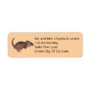 Search for chipmunk return address labels Cute