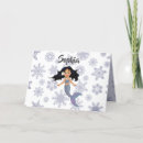 Search for mermaids christmas cards Whimsical
