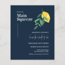 Search for lemons 4x5 invitations Citrus