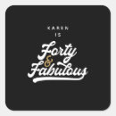 Search for 40 and fabulous stickers Forty
