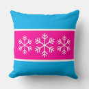 Search for pink snowflake cushions Snowflakes