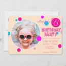 Search for girly birthday invitations Colourful