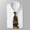 Search for giraffe pattern ties Tiger