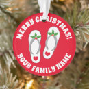 Search for flip flop christmas tree decorations Cute