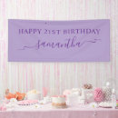 Search for happy birthday in purple banners For kids