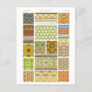 Search for geometric designs patterns postcards Vintage