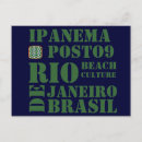 Search for ipanema postcards Brasil