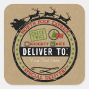 Search for north pole delivery stickers Reindeer