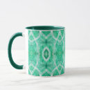 Search for light green mugs Geometric