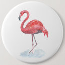 Search for flamingo badges Watercolor