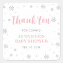 Search for silver baby shower stickers Winter wonderland