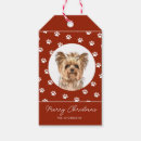Search for paw print gift tags Merry christmas