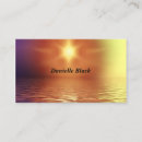Search for sunlight business cards Ocean