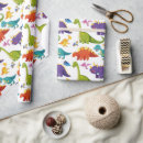 Search for dinosaur wrapping paper Cartoon