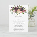 Search for burgundy wine wedding invitations Simple