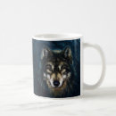 Search for wolf painting mugs animal
