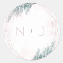 Search for geometric wedding stickers Engagement