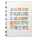 Search for alphabet notebooks Educational