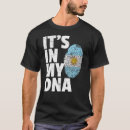 Search for argentina pride tshirts Dna